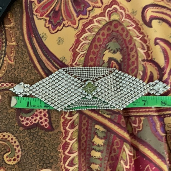 Sergio Gutierrez Silver and Grey Liquid chain bead Bracelet - Picture 5 of 8